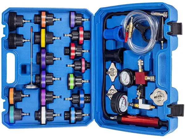 Test de presión del radiador